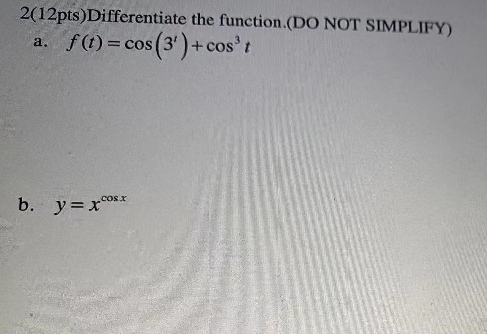 Please Answer A And B 1