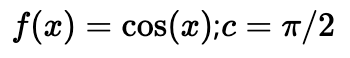 In The Following Exercise Find A Formula For The Nth Term Of The Taylor Series Of F X Centered At C By Finding The 1