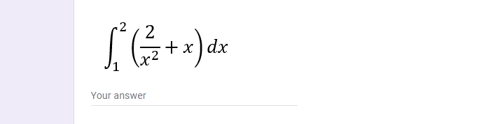 6 X D 2 X Dx Your Answer 1