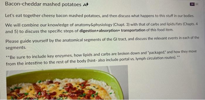 Bacon Cheddar Mashed Potatoes A 34 34 Let S Eat Together Cheesy Bacon Mashed Potatoes And Then Discuss What Happens To 1