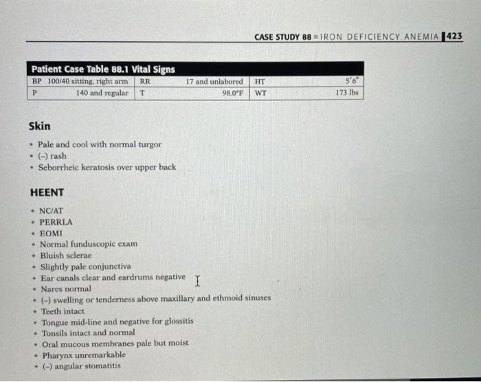 Patient Case Patient S Chief Complaints I Ve Been Having Some Bleeding Between Periods And Some Rather Heavy Bleeding W 4