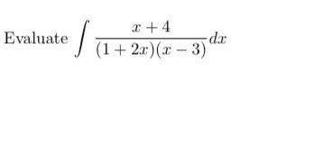 Evaluate 44 Der 4 Dc 1 2a X 3 1