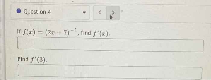 Given That F X X H 2 H 1 3 H 1 6 Calculate F 1 Hint Use The Product Rule And The Power Rule Quest 2
