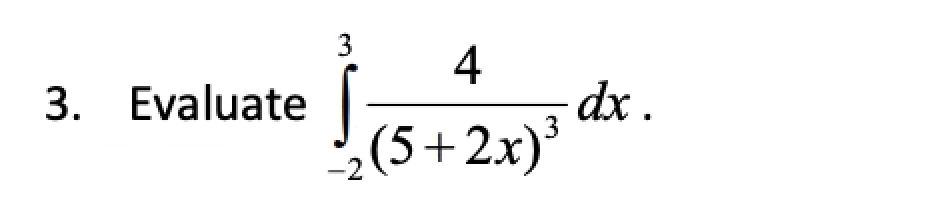 3 4 3 Evaluate Dx 2 5 2x 3 1