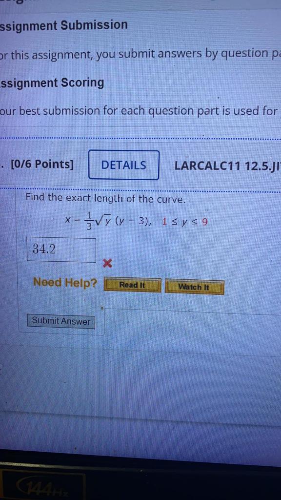 Ssignment Submission Or This Assignment You Submit Answers By Question Pa Ssignment Scoring Our Best Submission For Eac 1