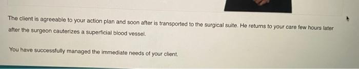 You Are Working On A Medical Surgical Unit Caring For A Client With A New Tracheostomy Placed Less Than 48 Hr Ago While 9