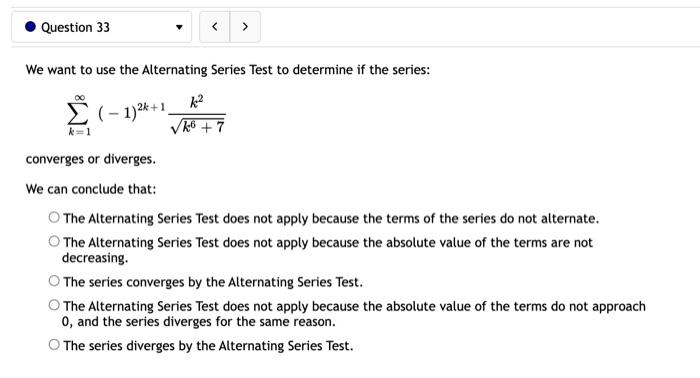 Question 31 The P Test Says That 1 The Series Converges If P V1 Kp K 1 1 Diverges If P V 1 Kp K 1 The S 3