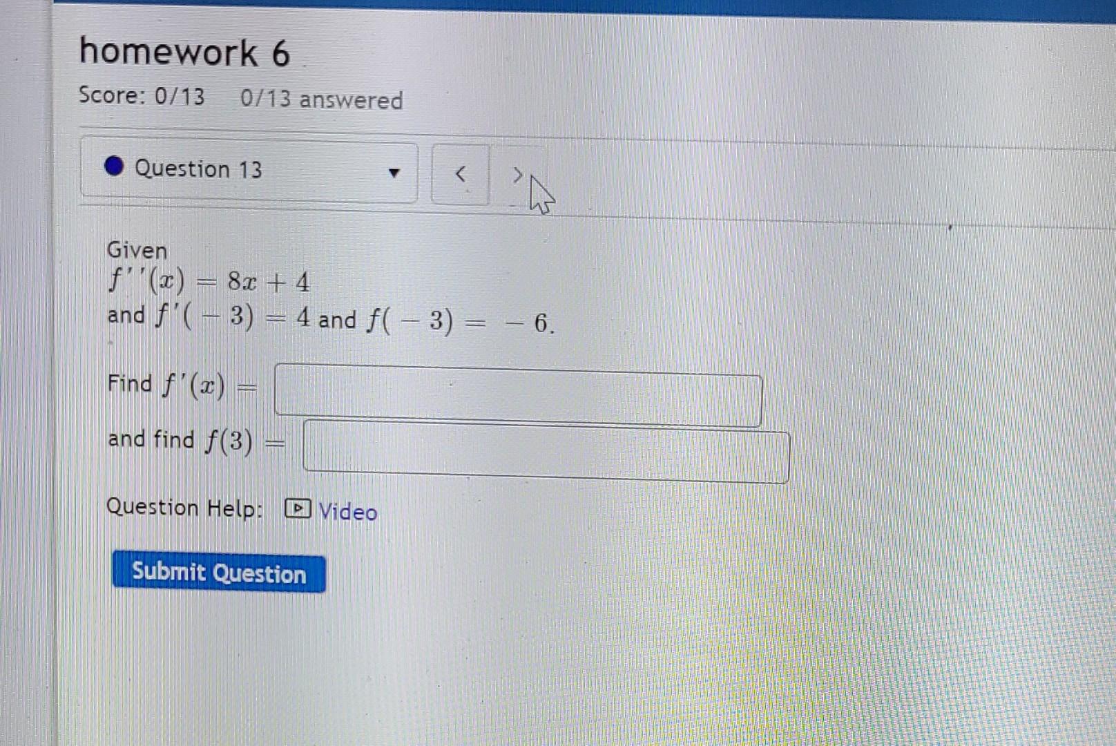 Score 0713 0 13 Answered Question 12 A Ball Is Shot From The Ground Straight Up Into The Air With Initial Velocity Of 5 2