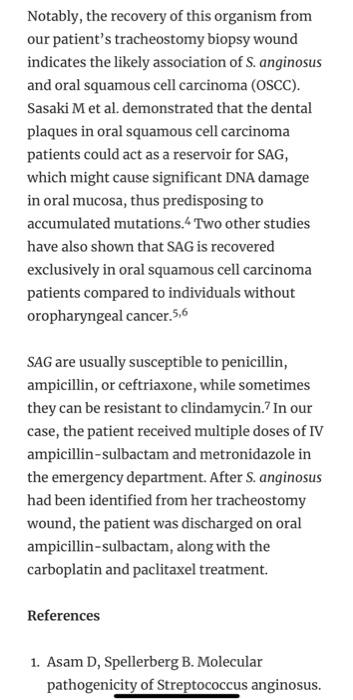 A 68 Year Old Female Was Admitted To Our Hospital For Emergent Tracheostomy Due To Airway Obstruction Her Symptoms Bega 4