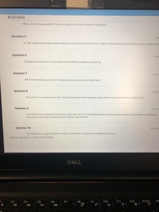 Help Center Which Of The Following Will Not Help Us Tot To The Fourth Industrial Revolition Question 5 In 1980 Goldsmit 1
