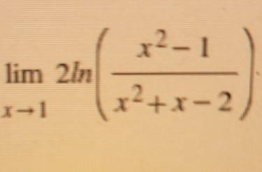 Lim 2in 1 X 1 X X 2 X 2 1