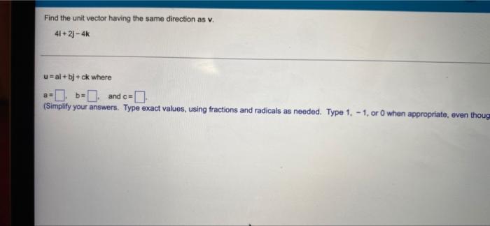 Find The Given Quantity If V 31 4j 2k And W W 31 5 2k Iv W Iv W Simplify Your Answer Type An Exact 2