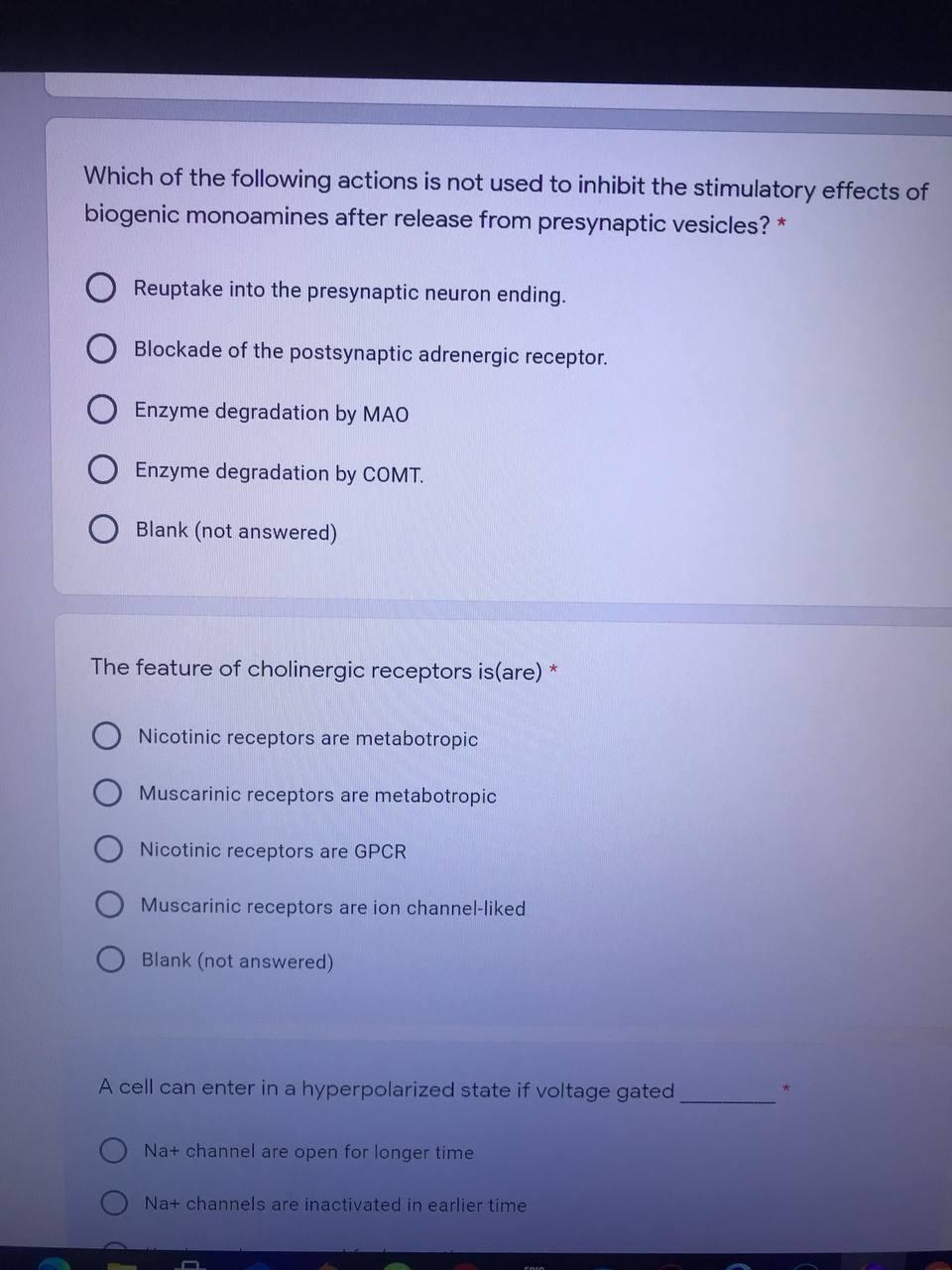 Which Of The Following Actions Is Not Used To Inhibit The Stimulatory Effects Of Biogenic Monoamines After Release From 1