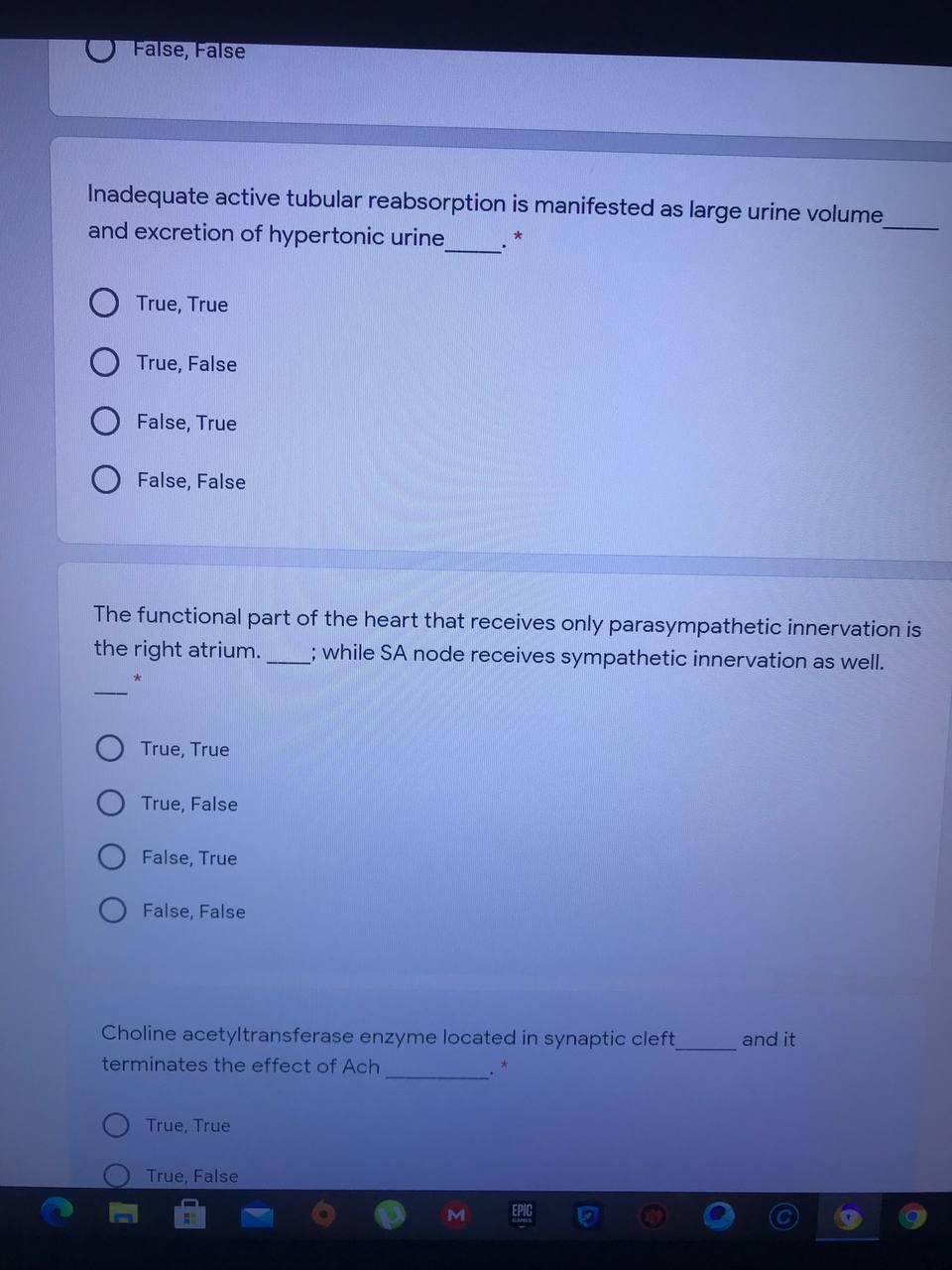 D False False Inadequate Active Tubular Reabsorption Is Manifested As Large Urine Volume And Excretion Of Hypertonic Ur 1
