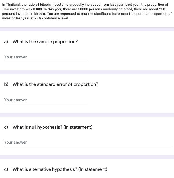 What Is The Sample Proportion 1