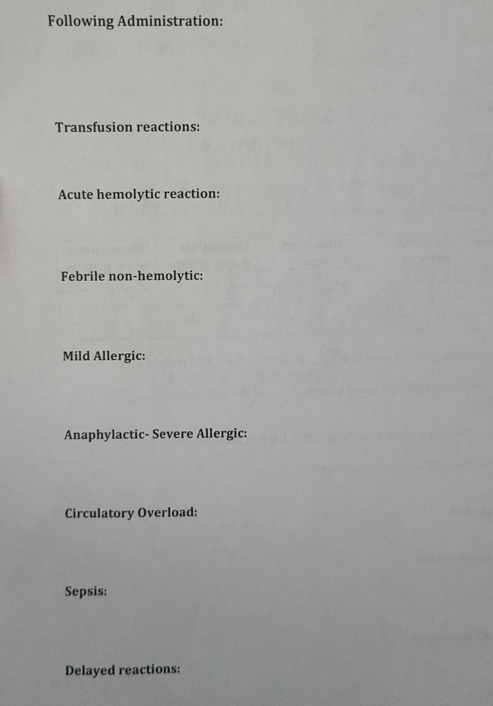 Before Administering A Blood Transfusion This Lab Test Must Be Administered Nurse S Role During Blood Administration 2