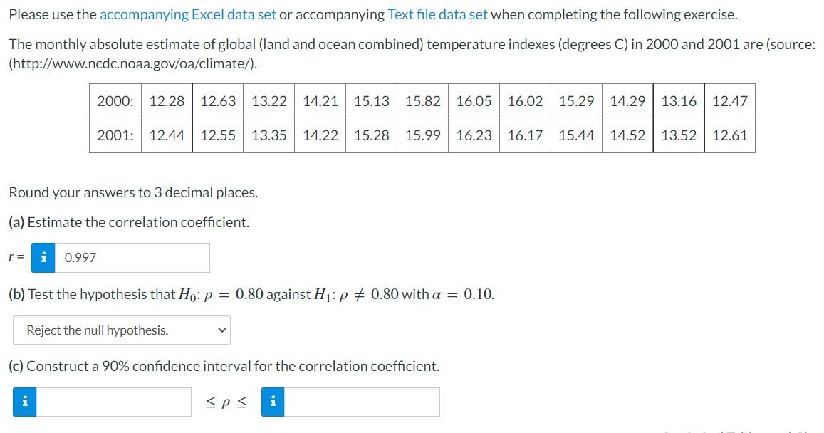 Please Use The Accompanying Excel Data Set Or Accompanying Text File Data Set When Completing The Following Exercise Th 1