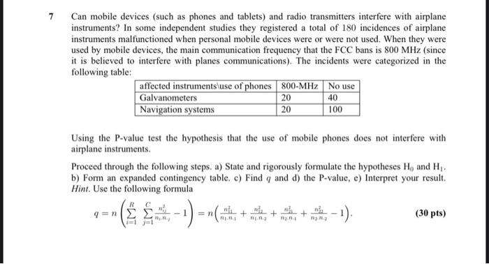 7 Can Mobile Devices Such As Phones And Tablets And Radio Transmitters Interfere With Airplane Instruments In Some In 1