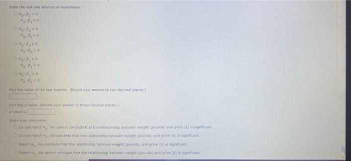 You May Need To Use The Appropriate Technology To Answer This Question Consider The Following Datant Pounds Andy 3 5