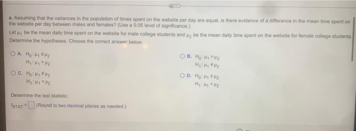 Toute La This Question 1 Points Possible Submit Test A Local College Newsletter Reported That The Average American Col 2