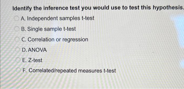 For Questions 18 Through 21 Refer To The Following Research Scenario A Researcher Is Interested In Finding Out If Ownin 2