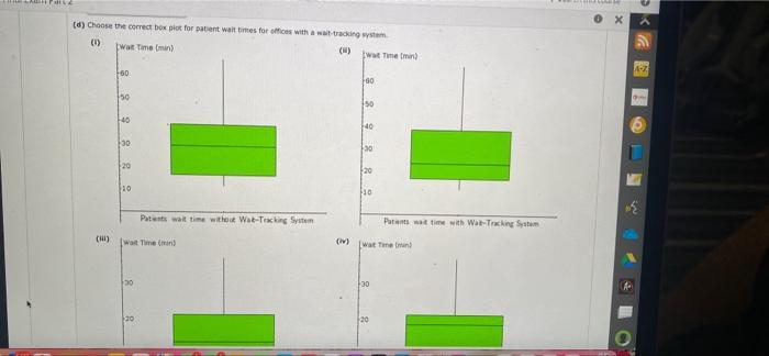 Search This Cours 2 Suppose That The Average Waiting Time For A Patient At A Physician S Office Is Just Over 29 Minutes 4