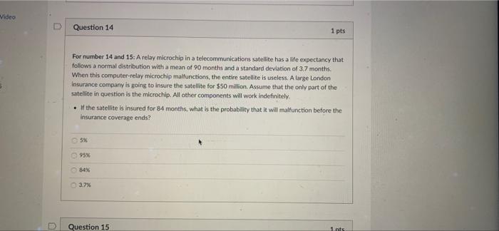 Perchen Wwwwww What The Dc Lown Question 15 Forum Wa When The Lo Le Video Question 14 1 Pts For Number 14 And 15 A Re 2