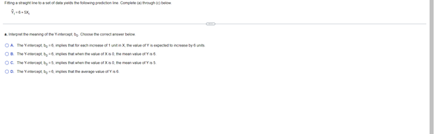Fringargine Base Of Data Is The Following Prediction Line Complete Through Ic Below Interpret The Meaning Of The Yeret 1