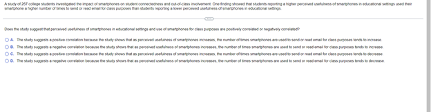 A Study Of 207colege Students Investigated The Impact Of Sages On Student Correctes And Out Of Classement One Finding Sh 1