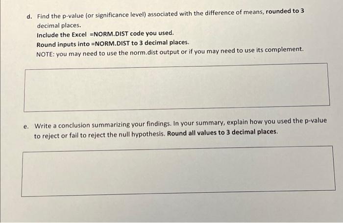 Sample Size A 42 B 45 1e4 Confidence Intervals And Hypothesis Testing With Two Means The Known Standard Deviation In Sa 2
