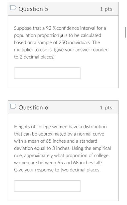 Question 3 1 Pts A Regression Between Foot Length Response Variable In Cm And Height Explanatory Variable In Inches 2