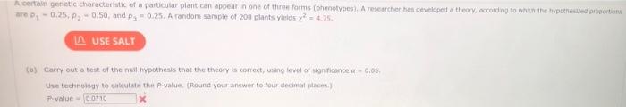 A Certa Genetic Characteristic Of A Particular Plant Can Appear In One Of The Forms Phenotypes A Researcher Has Devel 1