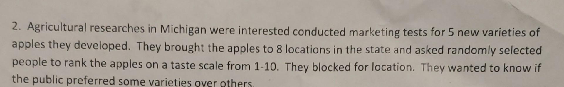 Urgent How Do I Do This In R 2 Also State The Ho And Ha And The Conclusion 3 Was Blocking Affective And How Can You De 1