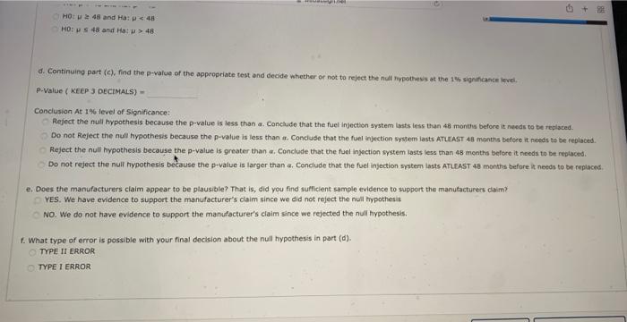 11 10 Points Details My Notes Ask Your Teacher The Manufacturer Of A Sports Car Claims That The Fuel Injection Syst 2