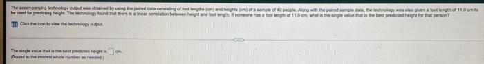 The Technology Was One By Using The Paired Data Coming To The Monde Ple 40 Along With The Pred Sample Date They Wegven 1