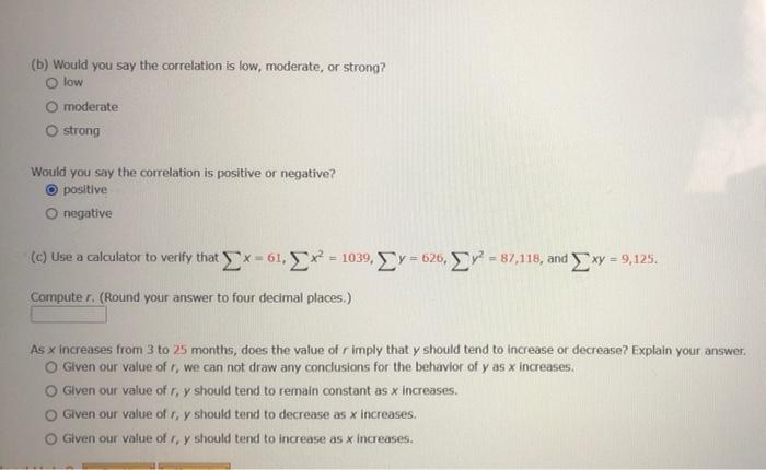 X36121525y6095140158173 A Make A Scatter Diagram Of The Data And Visualize The Line You Think Best Fits The Data A Sca 1
