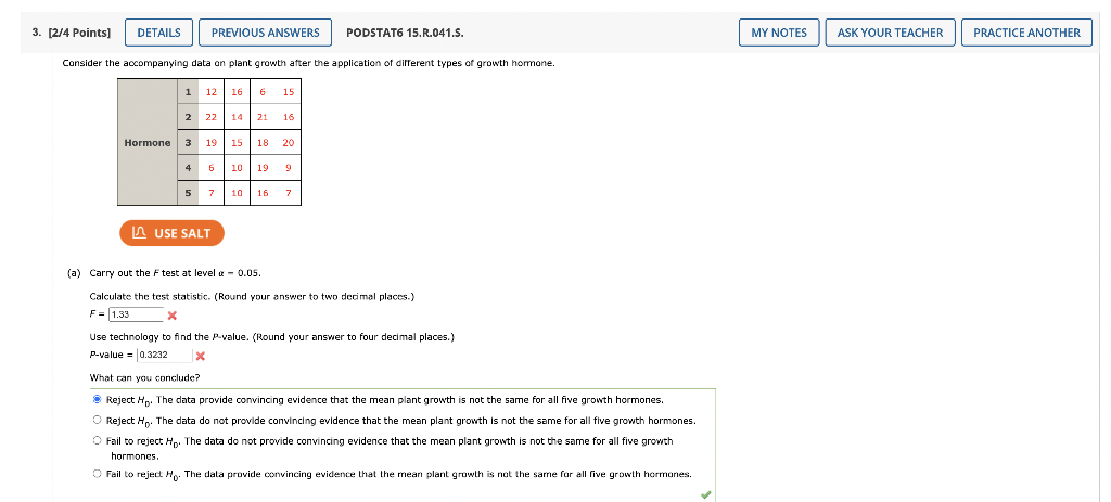 3 2 4 Points Details Previous Answers Podstat6 15 R 041 S My Notes Ask Your Teacher Practice Another Consider The Ac 1