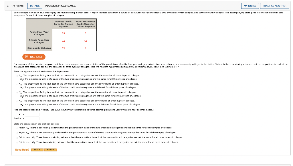 7 14 Points Details Peckstat2 14 2 019 Mi S My Notes Practice Another Same Colleges Non Allow Students To Pay Their 1