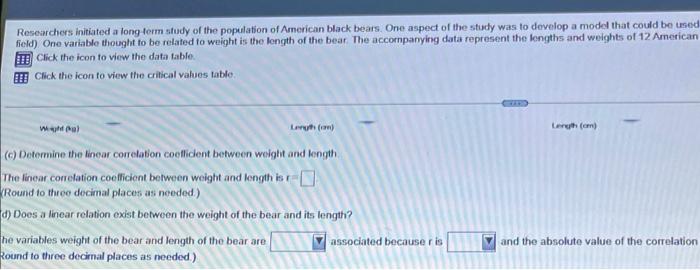 X Rhist This C Data Table American Bla Th Of The Bea Predi Ck Be Length Cm Total Length Cm 139 0 135 0 139 0 120 5 2