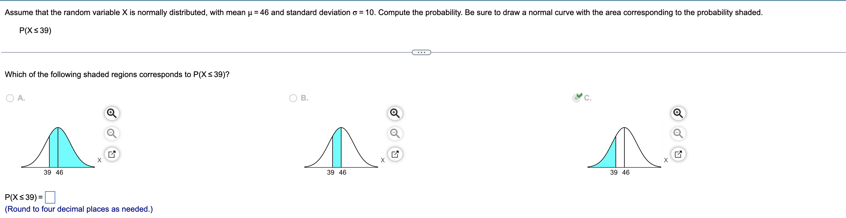 Assume That The Random Variable X Is Normally Distributed With Mean U 46 And Standard Deviation O 10 Compute The Pr 1