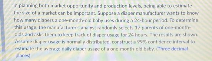 In Planning Both Market Opportunity And Production Levels Being Able To Estimate The Size Of A Market Can Be Important 1