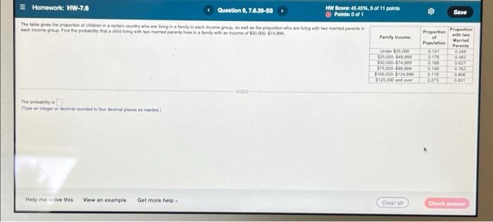 He H H Save Homework Hw 7 6 Question 7 6 30 88 Hw Score 45 45 5 Of 11 Points Points Of 1 The Event On Chien Wy 2