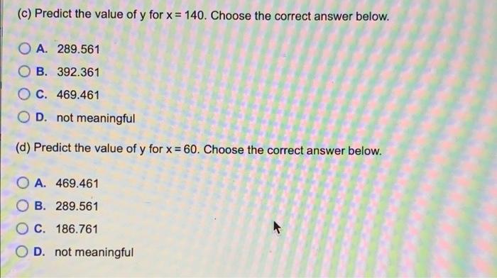 Find The Equation Of The Regression Line For The Given Data Then Construct A Scatter Plot Of The Data And Draw The Regr 3