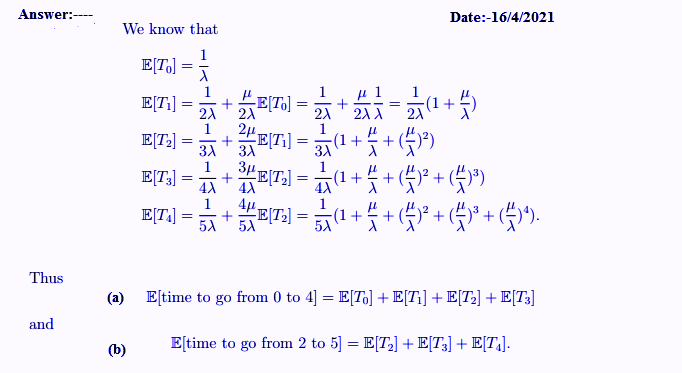 Determine The Variance From Part A And B 1