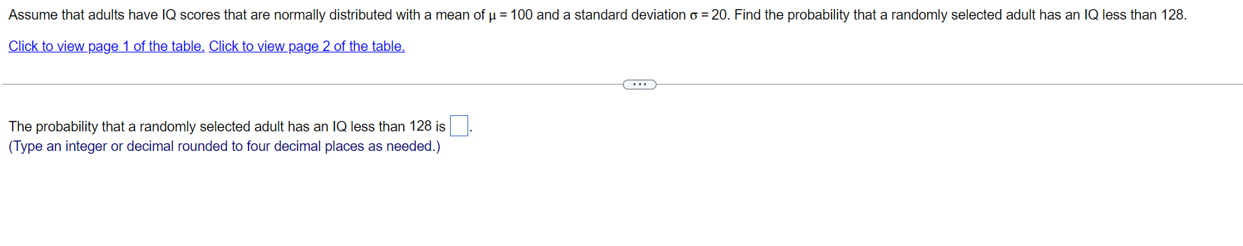 Negative Z Scores Standard Normal Z Distribution Cumulative Area From The Lef 1