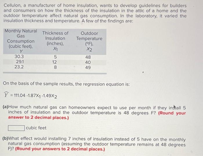 Cellulon A Manufacturer Of Home Insulation Wants To Develop Guidelines For Builders And Consumers On How The Thickness 1