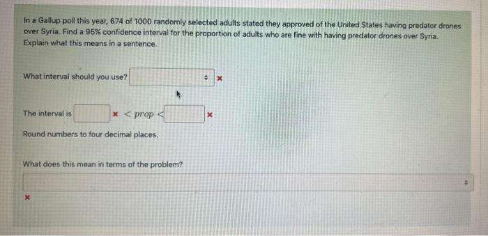 What Interval Should You Use The Interval Is Prop 1