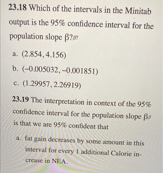 Our First Example Of Regression Example 4 1 Page 94 Presented Data Showing That People Who Increased Their Nonexercis 4