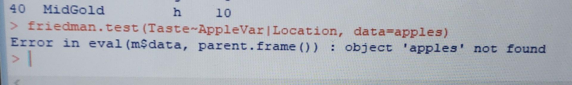 Urgent Pls Help Why Does It Keep Saying Error In Eval Object Apples Not Found When It Read The Same File In What Am I D 3