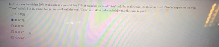 In 2016 Was Found That 70 Of All Email Spam And That Sopam Has The Word Deat Included In The Email On The Other Hand 1